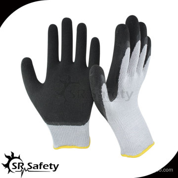 2014 New Product Foam latex coated gloves latex rubber liner